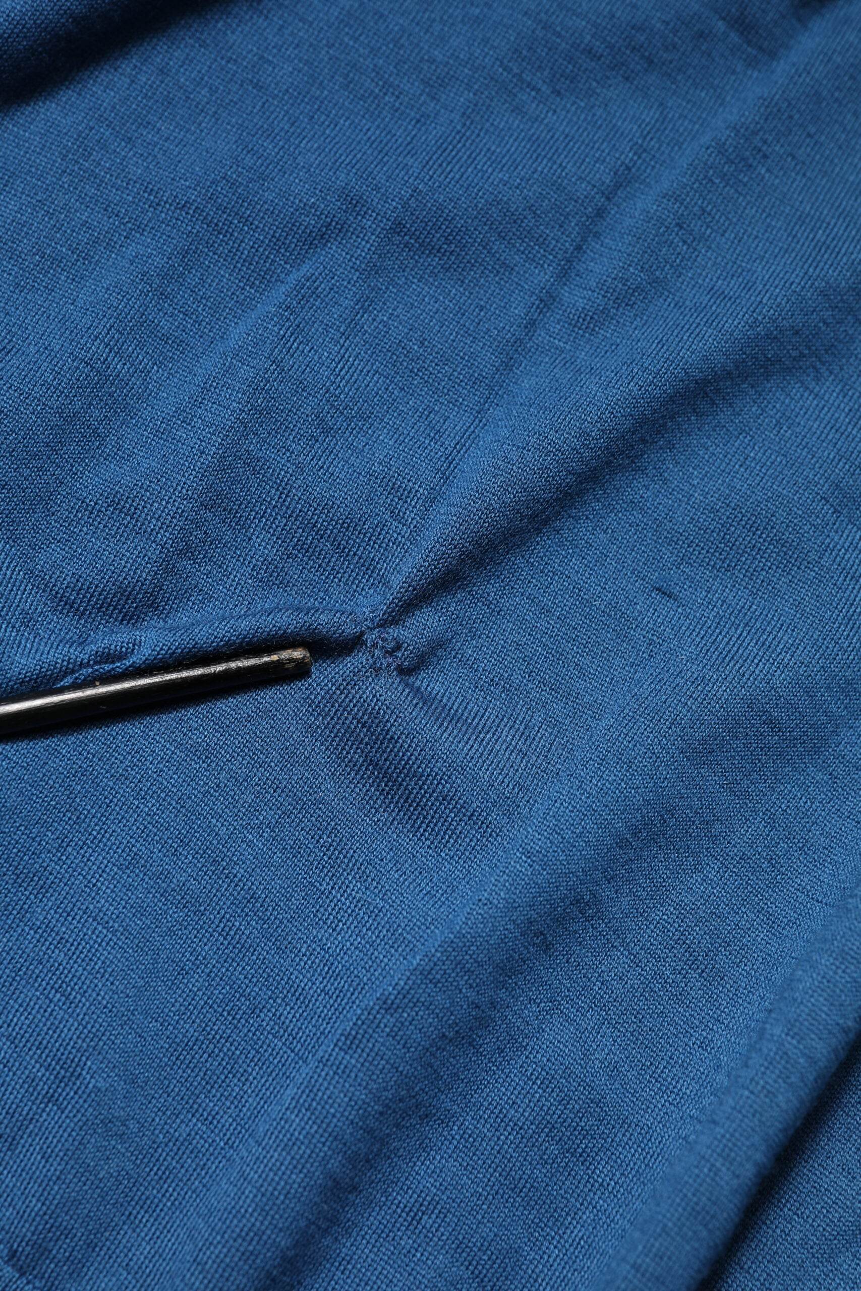 Dolce & Gabbana Blue Cashmere Crew Neck Sweatshirt Sweater - Hilstor