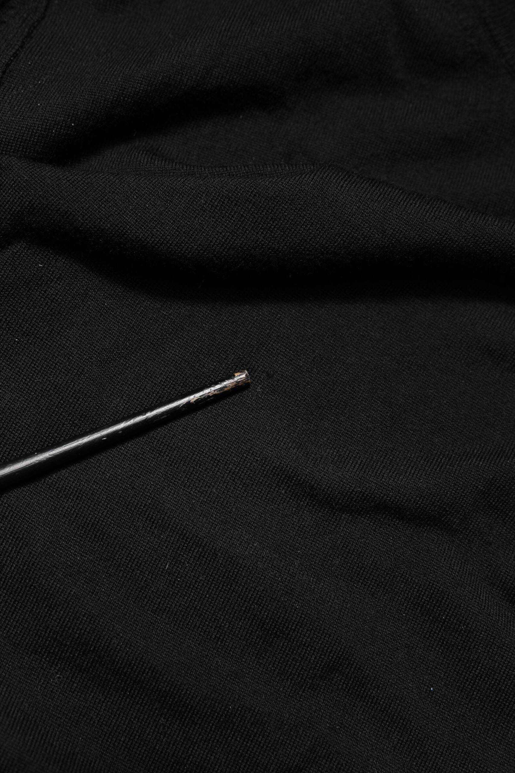 Dolce & Gabbana Black Long Sleeve Crew Neck Pullover Sweater - Hilstor