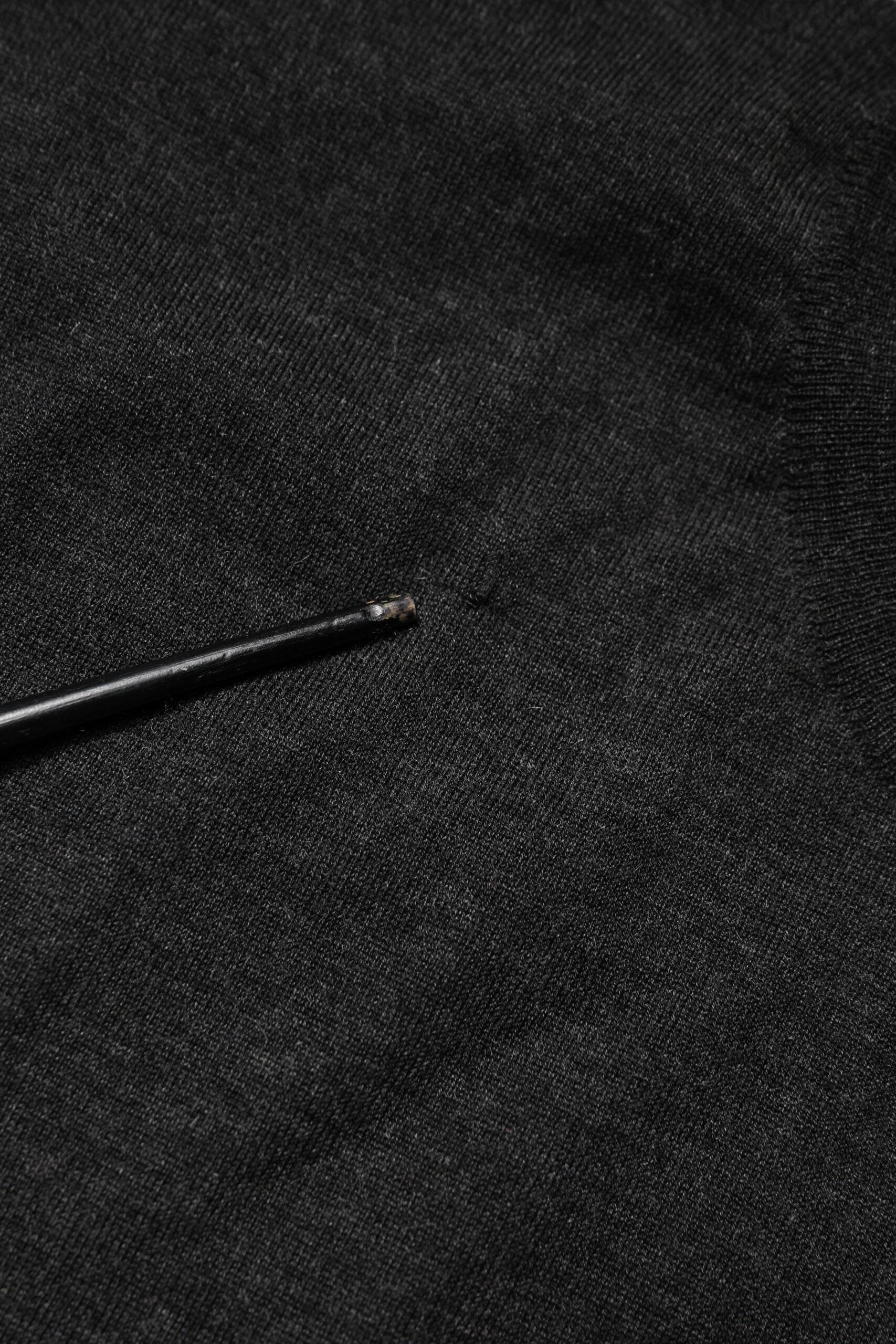 Dolce & Gabbana Gray Long Sleeve Crew Neck Pullover Sweater - Hilstor