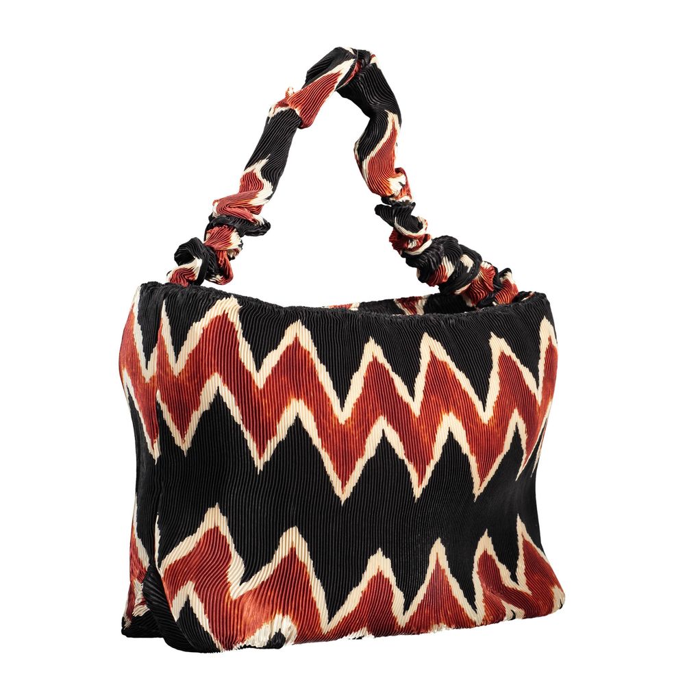 Desigual sort polyester håndtaske til kvinder