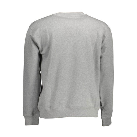 North Sails Gray Cotton Men Sweater - Hilstor