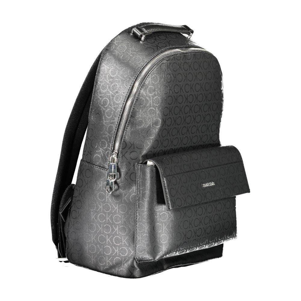 Calvin Klein Black Polyester Men Backpack - Hilstor