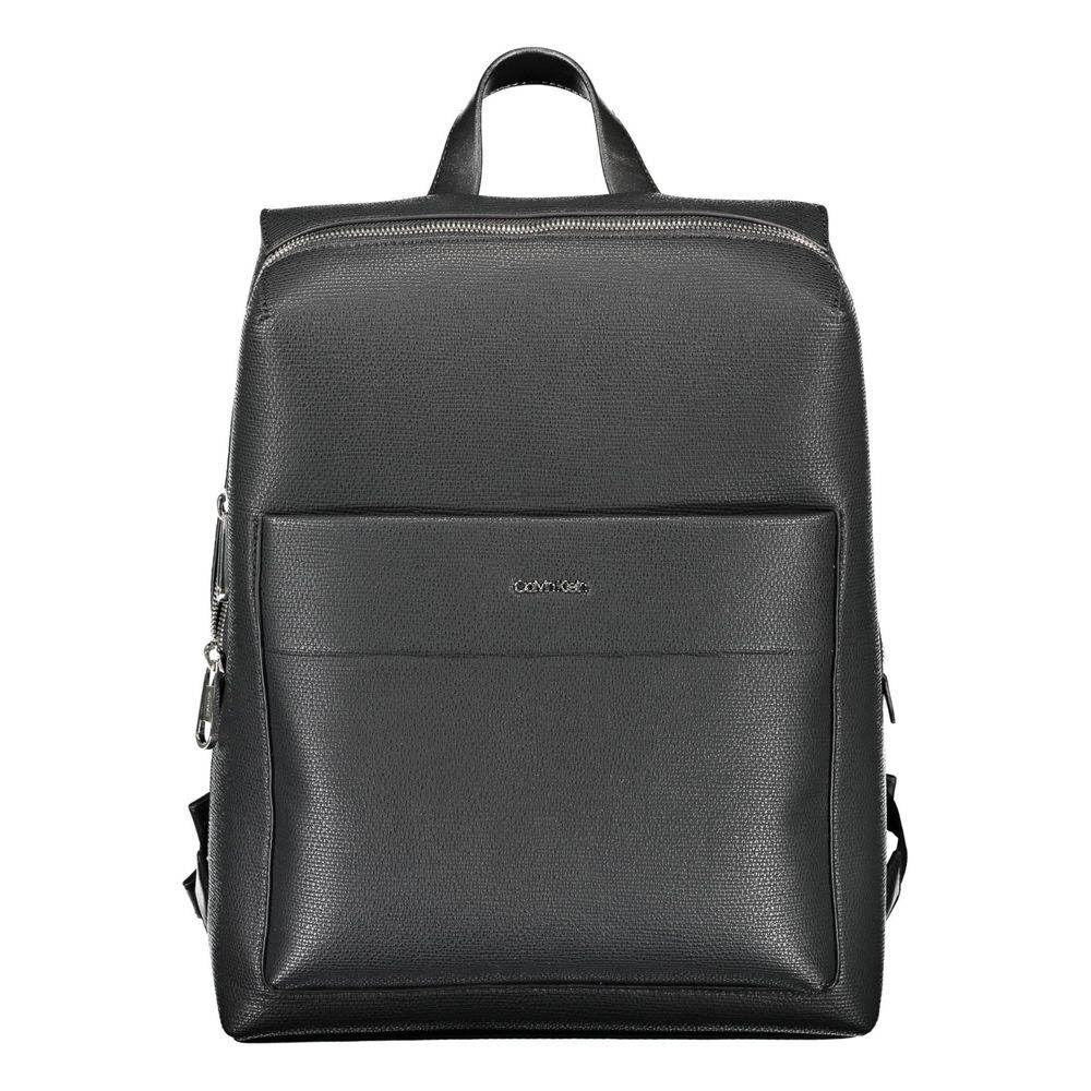 Calvin Klein Black Polyester Men Backpack - Hilstor