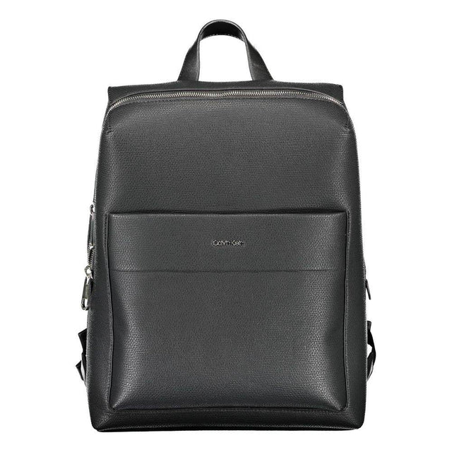 Calvin Klein Black Polyester Men Backpack - Hilstor