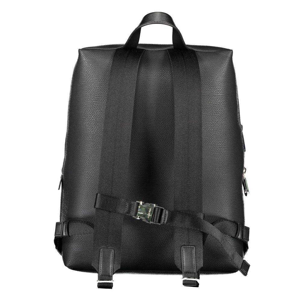 Calvin Klein Black Polyester Men Backpack - Hilstor