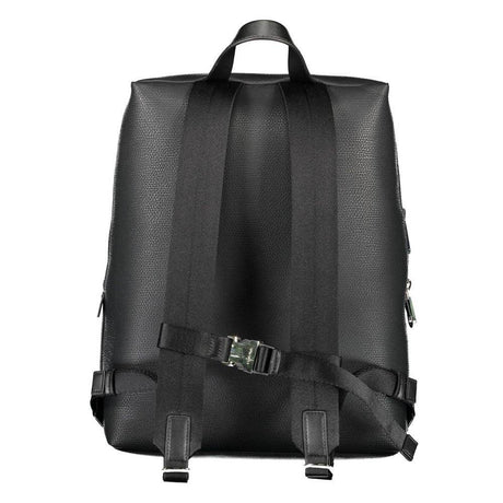 Calvin Klein Black Polyester Men Backpack - Hilstor