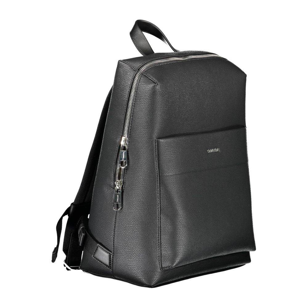 Calvin Klein Black Polyester Men Backpack - Hilstor
