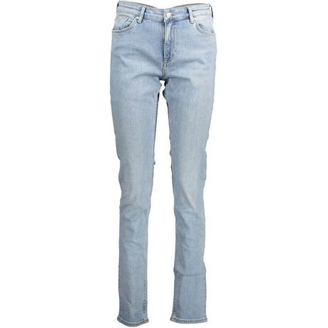 Gant Blue Organic Cotton Women Jeans - Hilstor