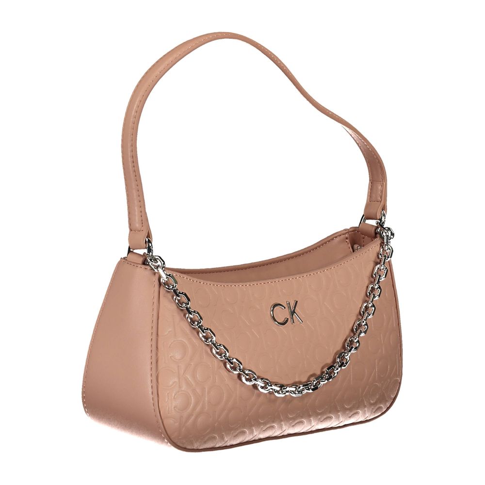Calvin Klein Pink Polyester Håndtaske til kvinder