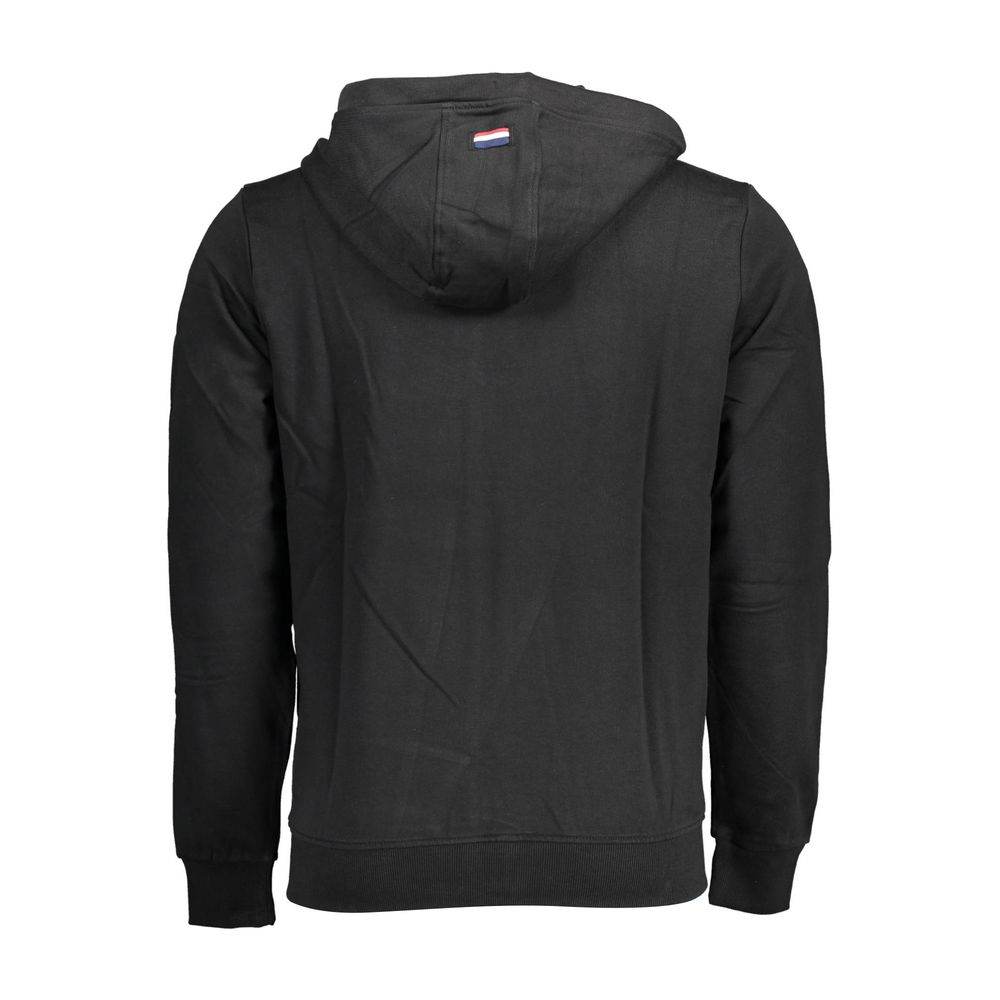 U.S. POLO ASSN. Black Cotton Men Sweater - Hilstor