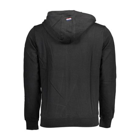 U.S. POLO ASSN. Black Cotton Men Sweater - Hilstor