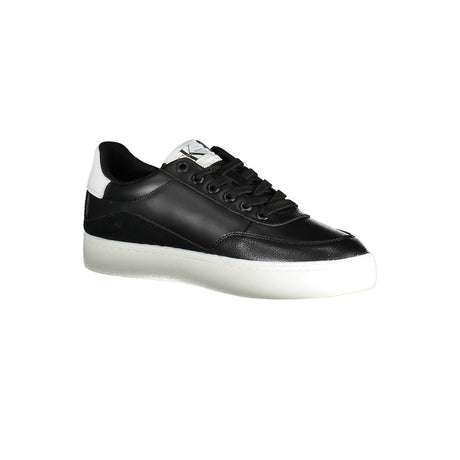 Calvin Klein sort læder sneaker til kvinder