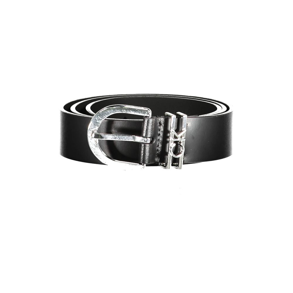 Calvin Klein sort læder bælte til kvinder