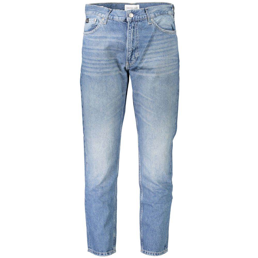 Calvin Klein Blue Cotton Men Jeans - Hilstor