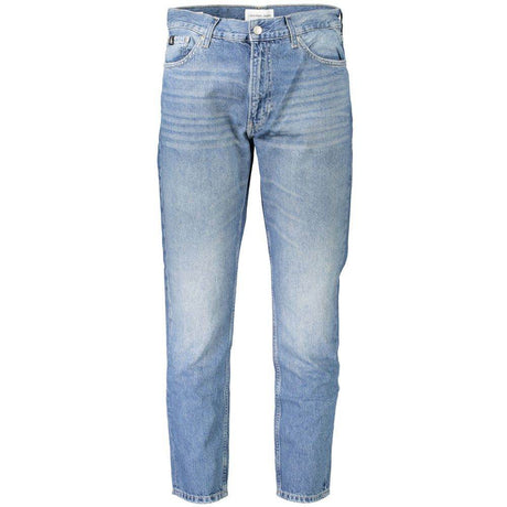 Calvin Klein Blue Cotton Men Jeans - Hilstor
