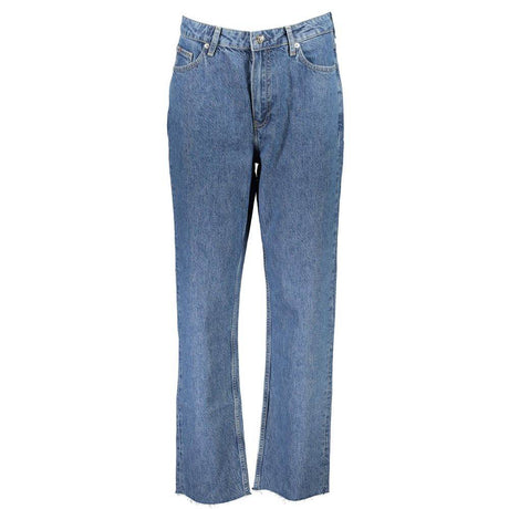 Tommy Hilfiger Blue Cotton Women Jeans - Hilstor