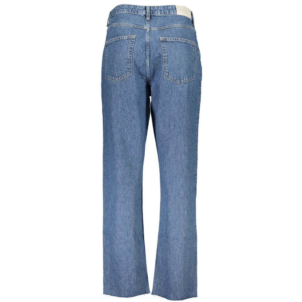 Tommy Hilfiger Blue Cotton Women Jeans - Hilstor