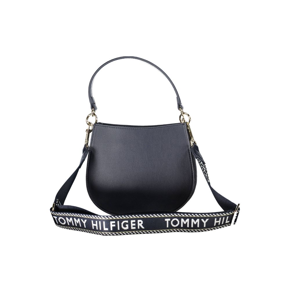 Tommy Hilfiger blå polyester håndtaske til kvinder