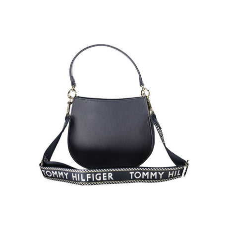 Tommy Hilfiger blå polyester håndtaske til kvinder