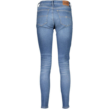 Tommy Hilfiger Blue Cotton Women Skinny Jean - Hilstor