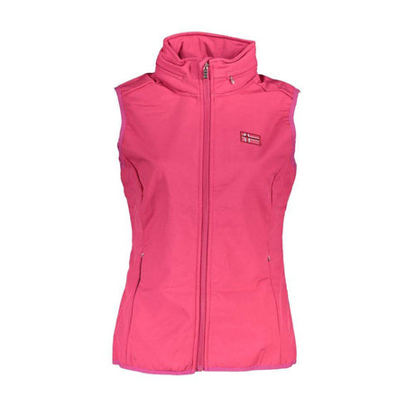 Scuola Nautica Pink Polyester Women Jacket - Hilstor
