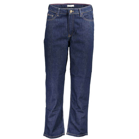 Tommy Hilfiger Blue Cotton Women Jeans - Hilstor