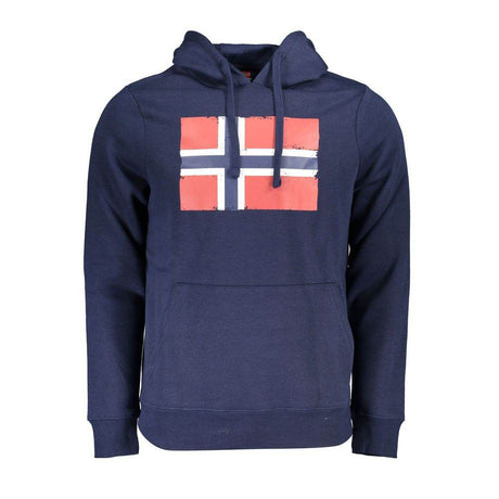 Norway 1963 Blue Cotton Men Sweater - Hilstor