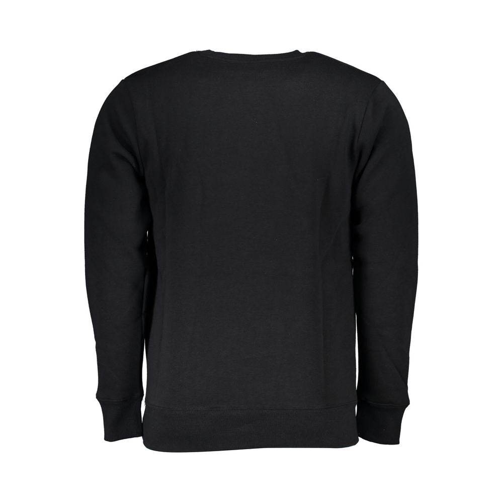 Norway 1963 Black Cotton Men Sweater - Hilstor