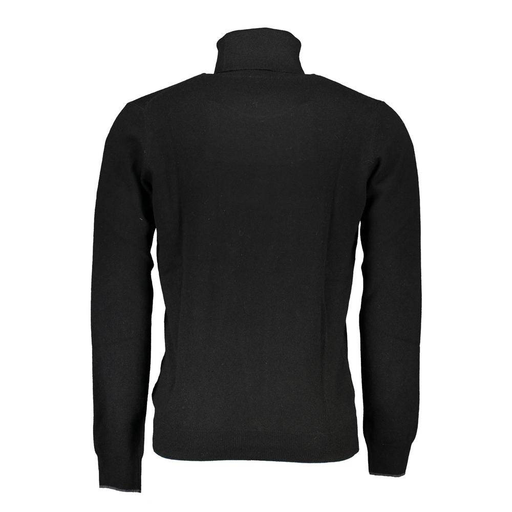North Sails Black Polyamide Men Sweater - Hilstor