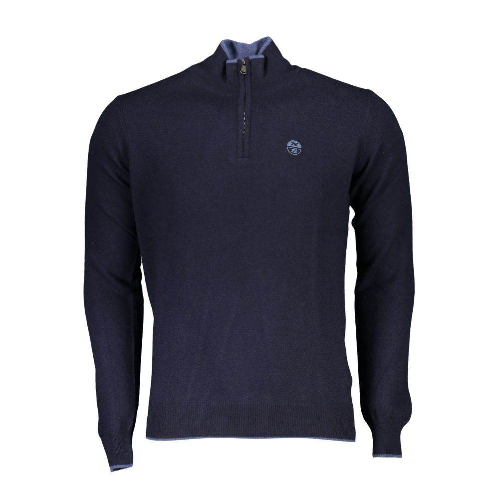 North Sails Blue Polyamide Men Sweater - Hilstor