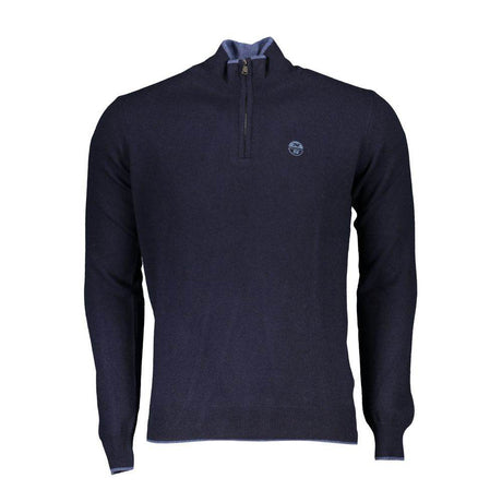North Sails Blue Polyamide Men Sweater - Hilstor