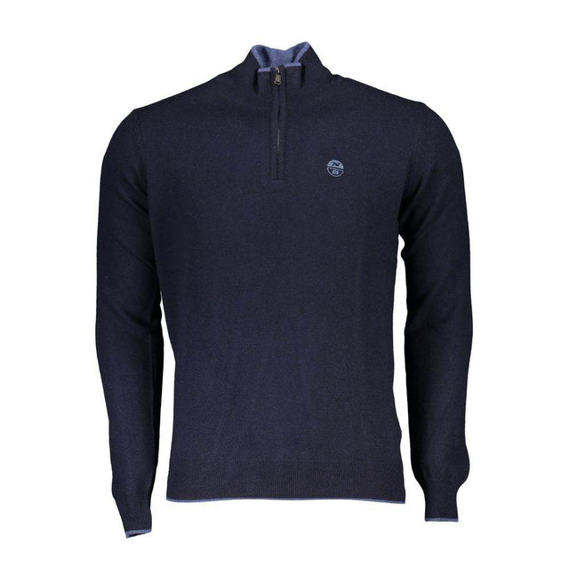 North Sails Blue Polyamide Men Sweater - Hilstor