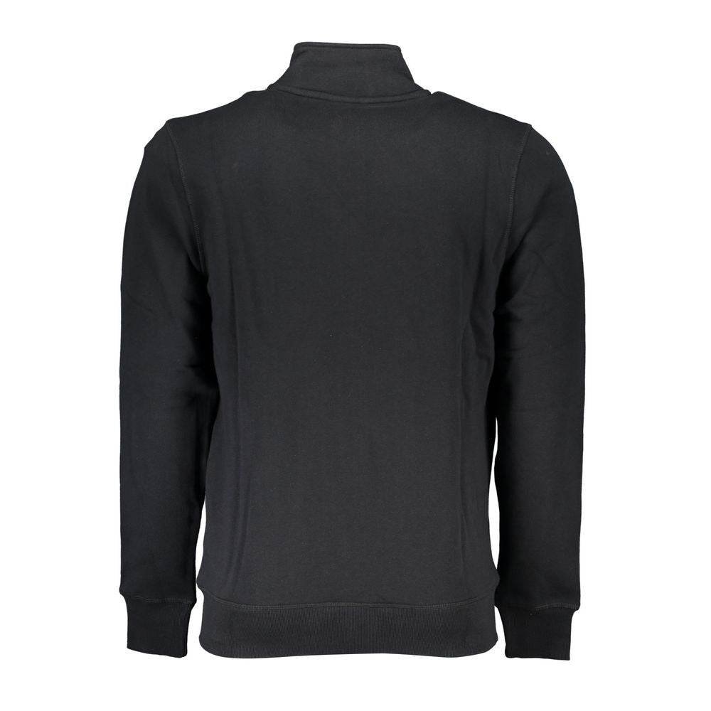North Sails Black Cotton Men Sweater - Hilstor