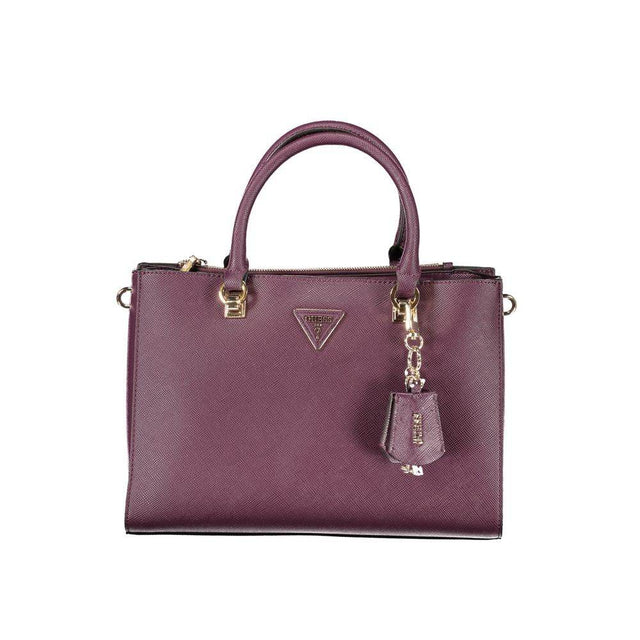Guess Jeans Purple Polyethylene Handbag - Hilstor