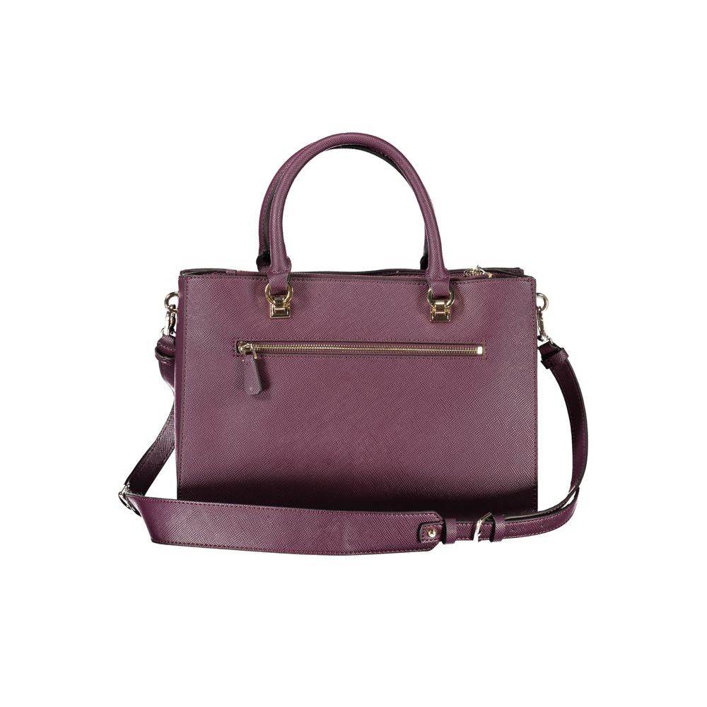 Guess Jeans Purple Polyethylene Handbag - Hilstor