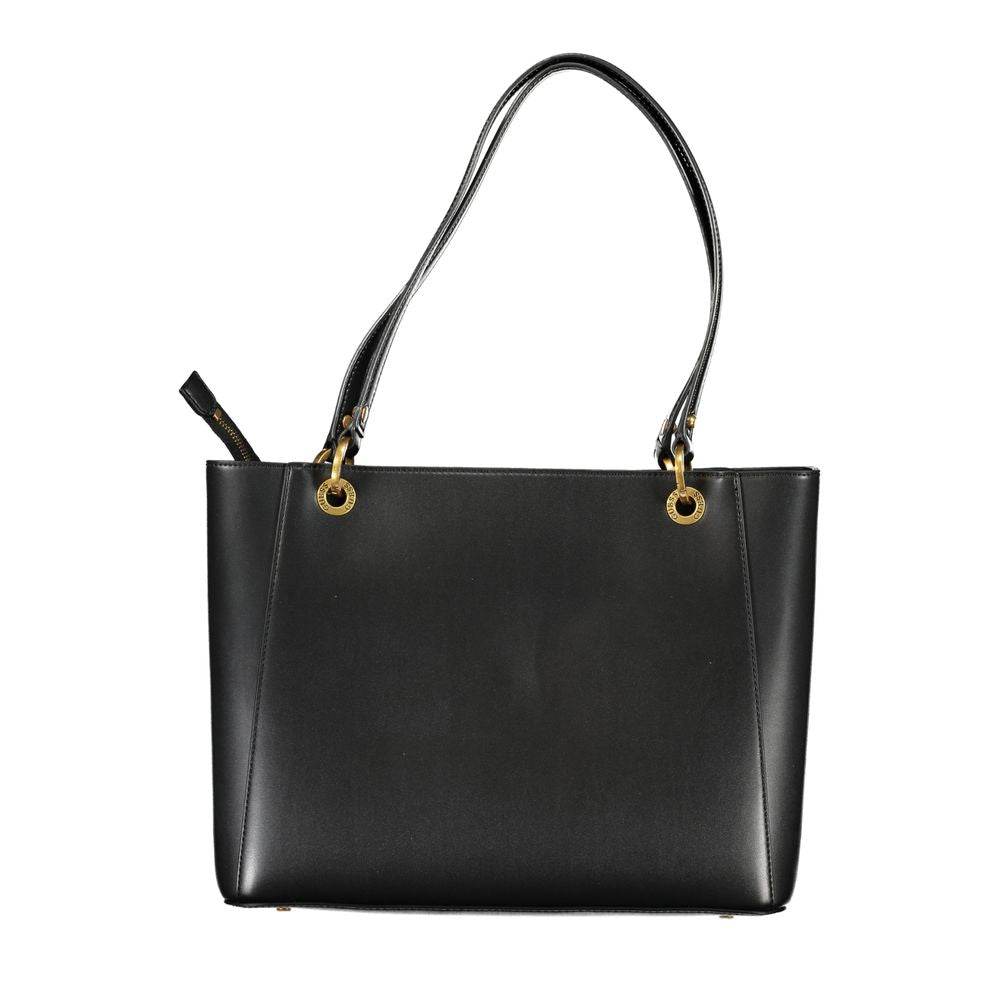 Guess Jeans Black Polyethylene Handbag - Hilstor