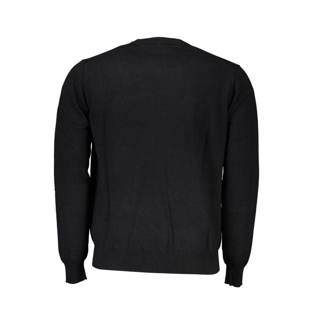 Harmont & Blaine Elegant Crew Neck Embroidered Sweater - Hilstor