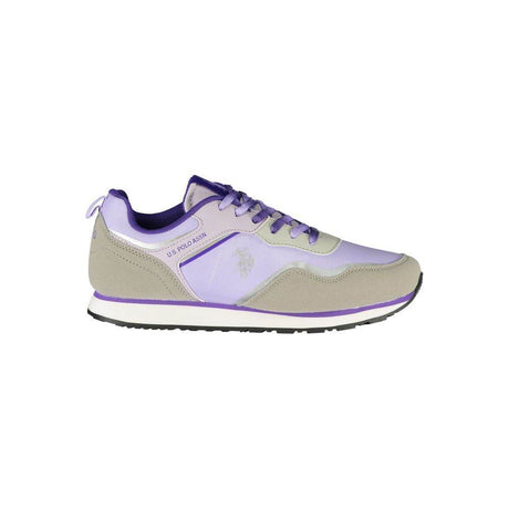 U.S. POLO ASSN. Purple Polyester Sneaker - Hilstor