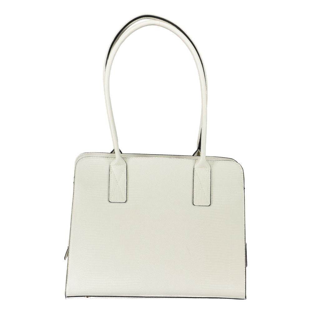 Mario Valentino White Polyethylene Handbag - Hilstor