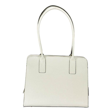 Mario Valentino White Polyethylene Handbag - Hilstor