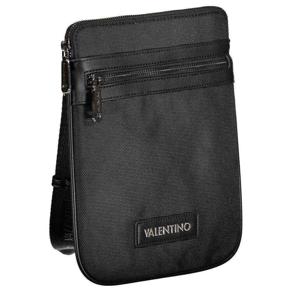 Mario Valentino Black Polyester Shoulder Bag - Hilstor