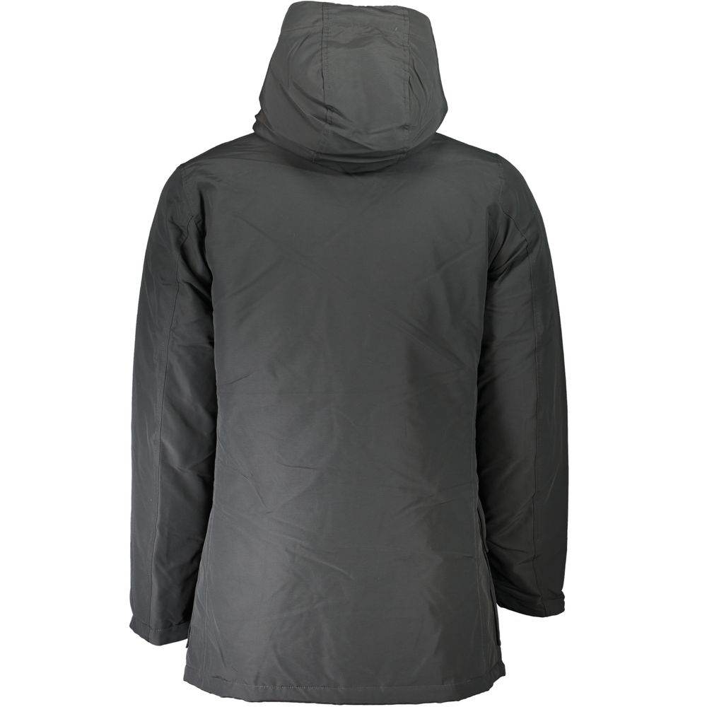 Woolrich Gray Cotton Men Jacket - Hilstor