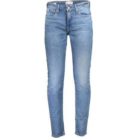 Calvin Klein Blue Cotton Men Jeans - Hilstor