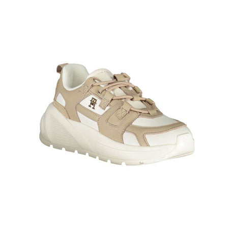 Tommy Hilfiger White Polyethylene Women Sneaker - Hilstor