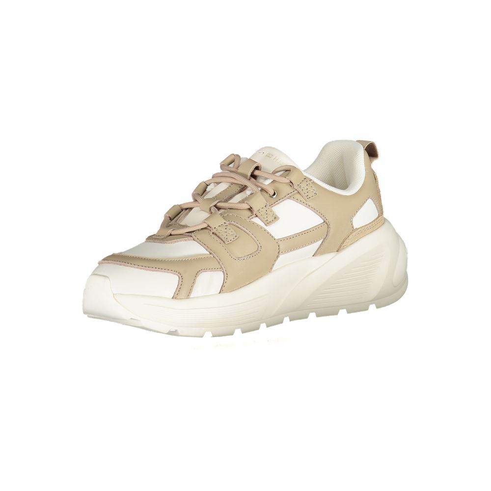 Tommy Hilfiger White Polyethylene Women Sneaker - Hilstor