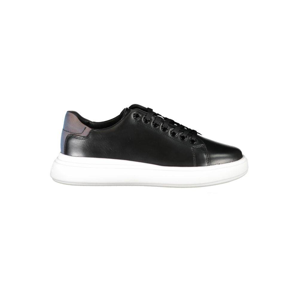 Calvin Klein Chic Contrasting Lace-Up Sneakers - Hilstor