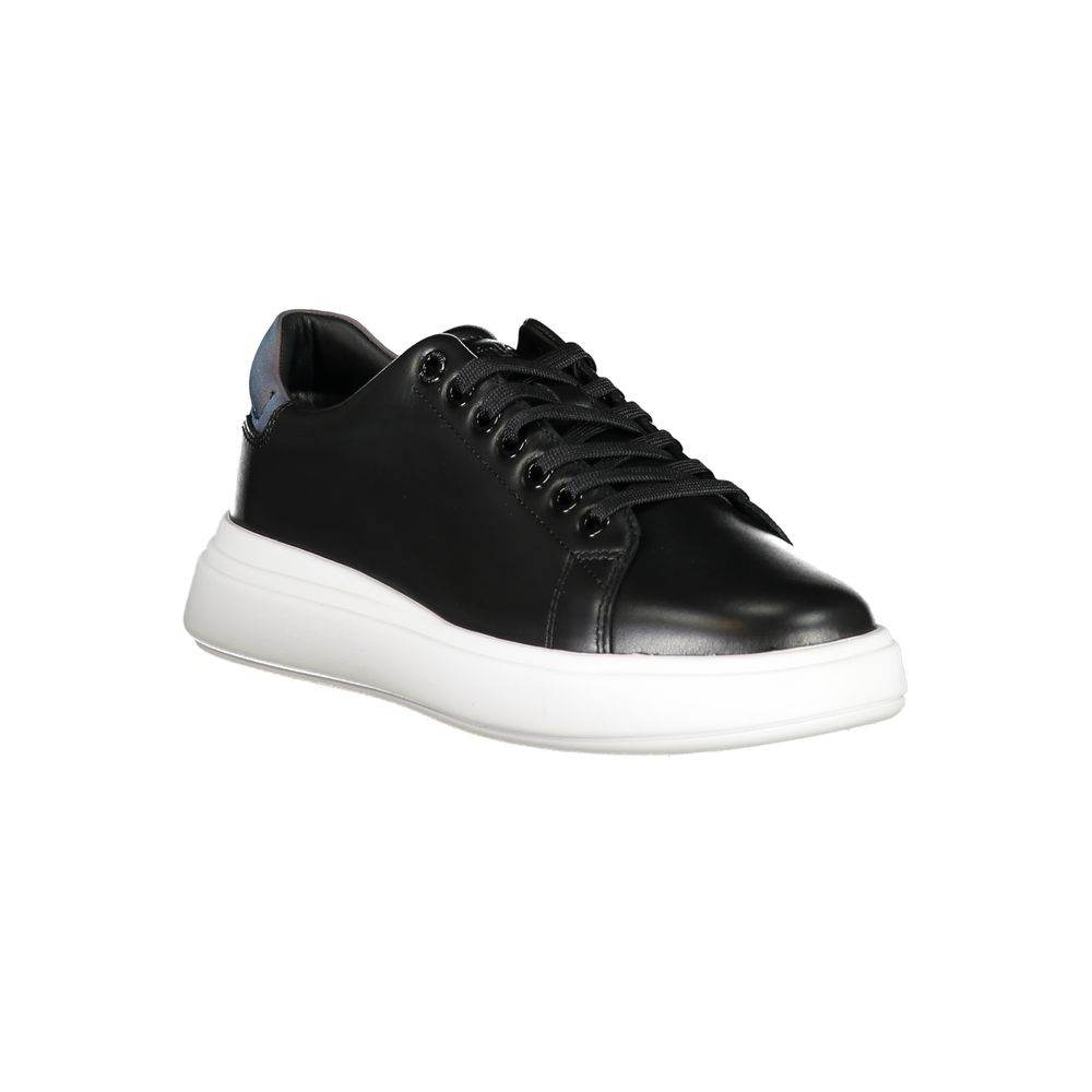 Calvin Klein Chic Contrasting Lace-Up Sneakers - Hilstor
