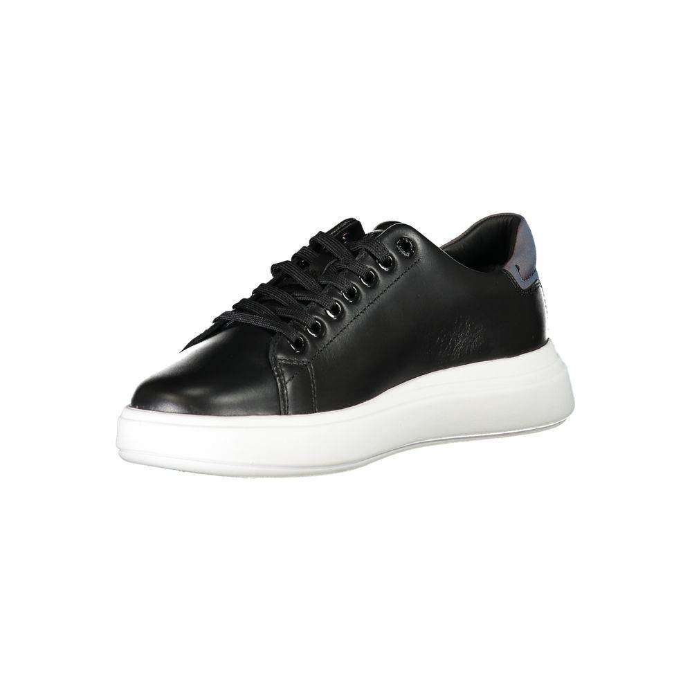 Calvin Klein Chic Contrasting Lace-Up Sneakers - Hilstor