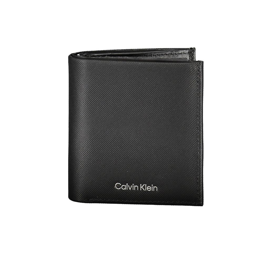 Calvin Klein elegant læder bi-fold pung med RFID blok