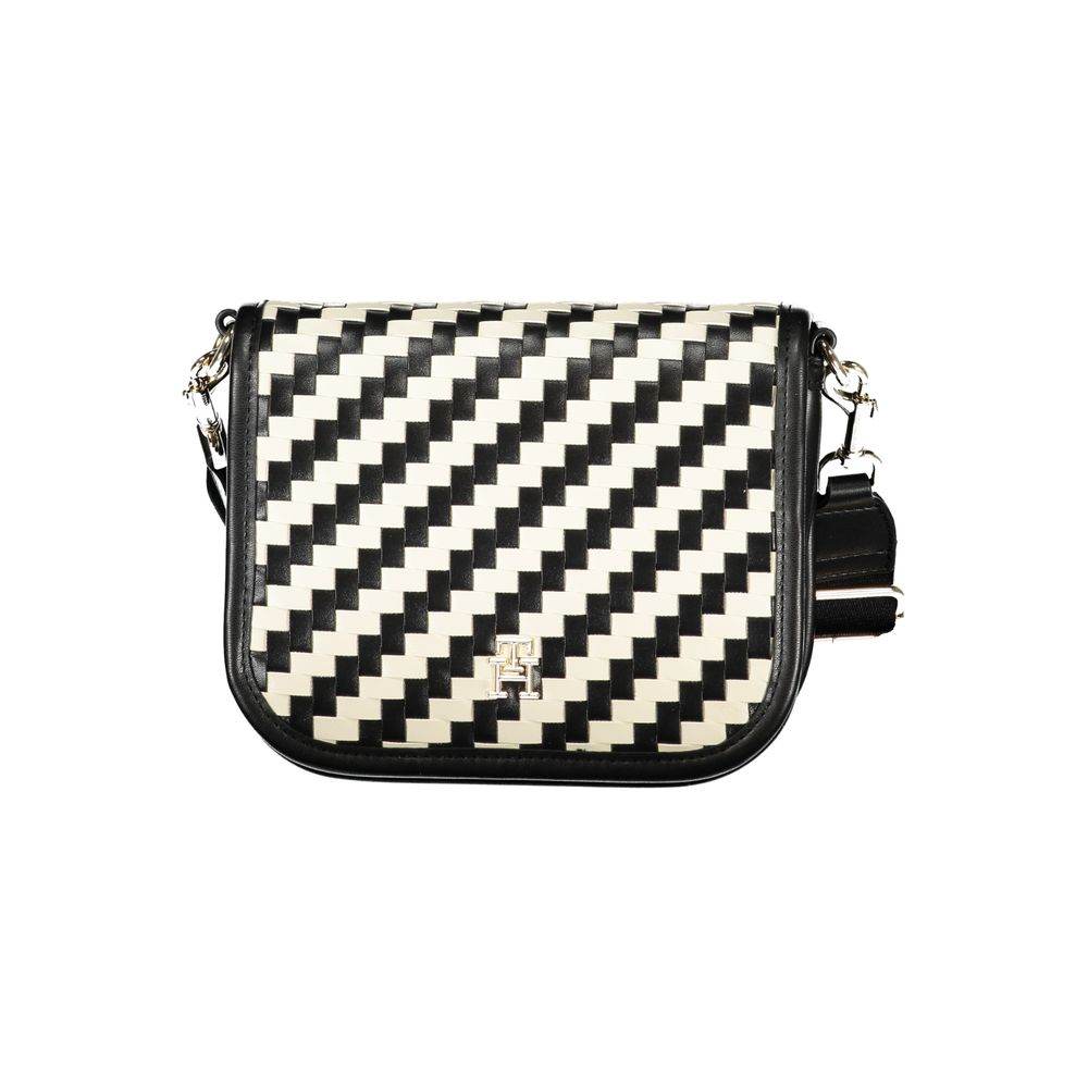 Tommy Hilfiger Black Polyester Handbag - Hilstor
